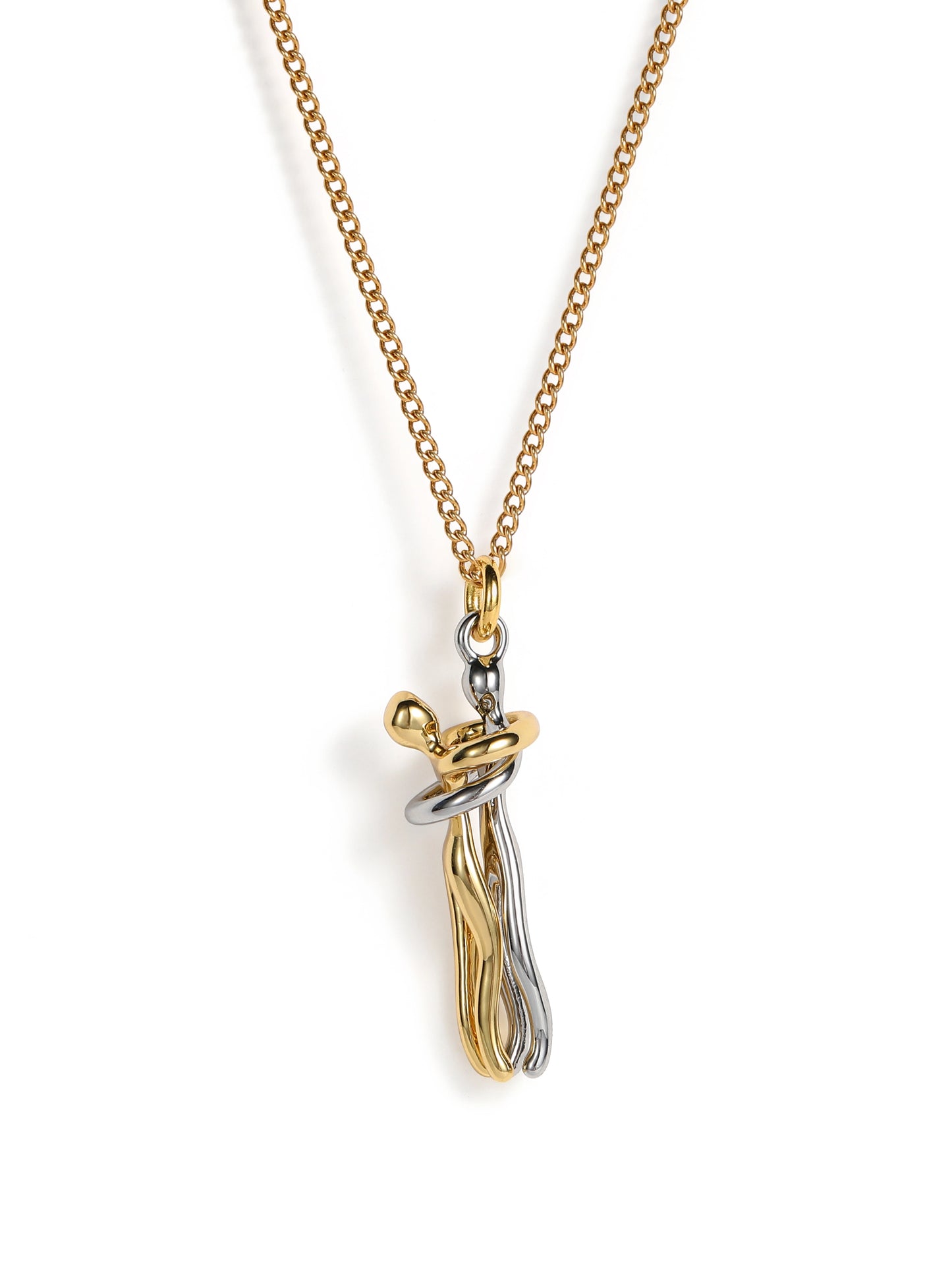 Guldkram Halsband med kort